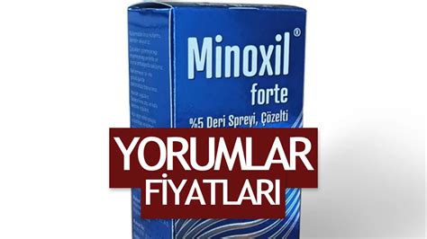 Minoxil forte eczane fiyatı
